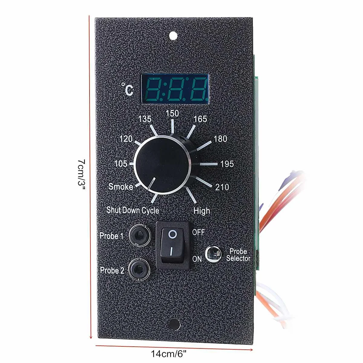 230V Iron Digital Thermostat Board Upgrade Temperature Controller Replacement For Pellet Grill Kitchen BBQ Barbecue Stove Tools