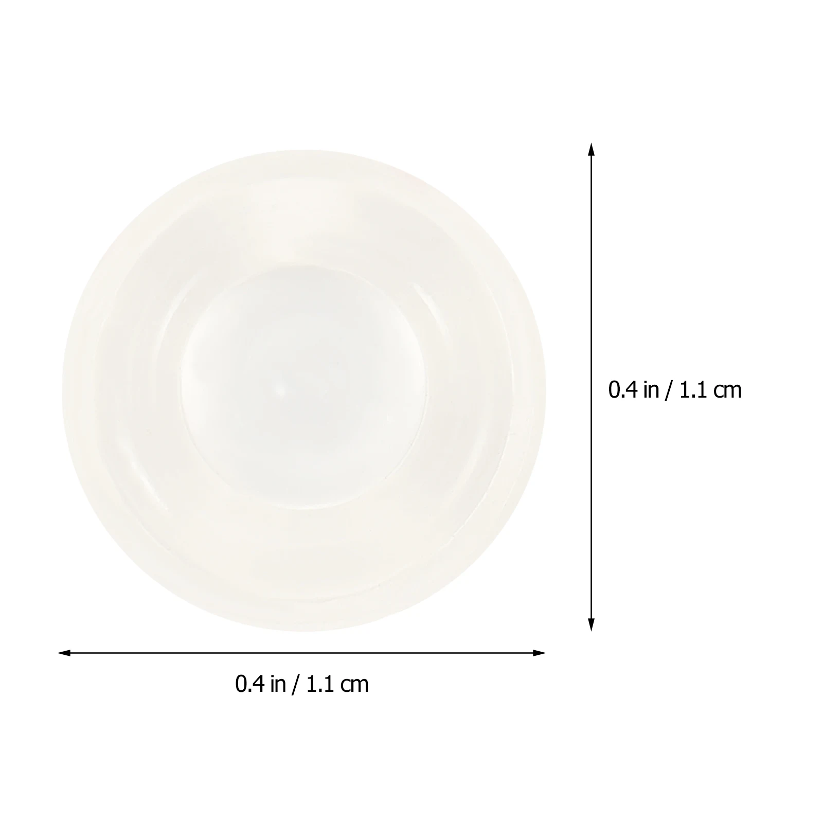 

250 Pcs Silicone Bumpers Cabinet Door Anti Collision Sound Dampening Glass Furniture Protector Buffer Stopper Pad