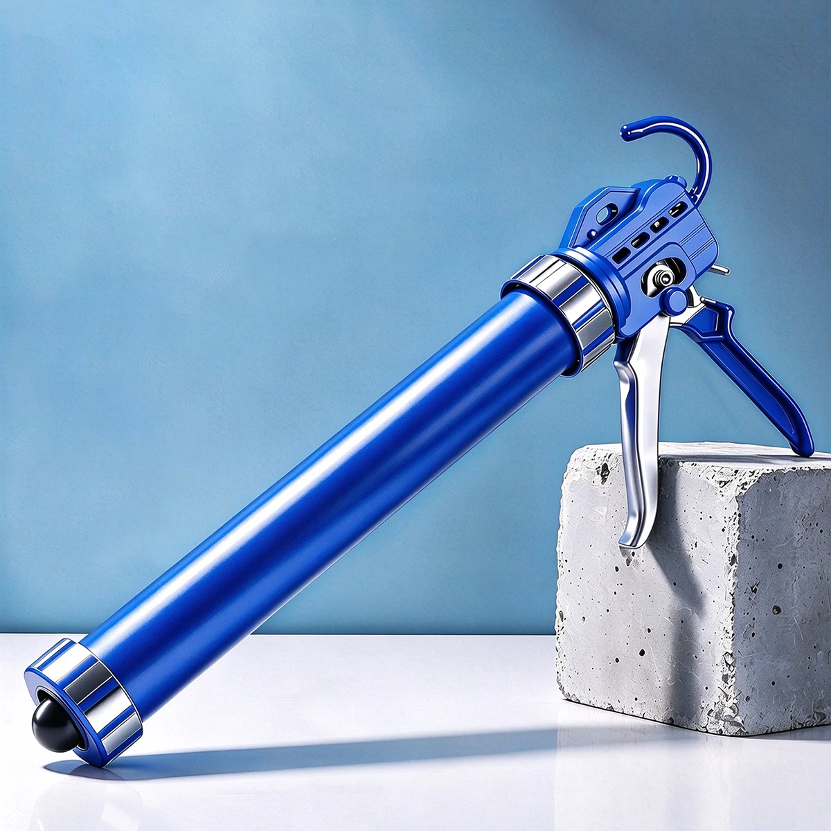 Manual Caulking Gun Auto Stop Glass Glue Gun Universal Sealant Gun For Door Window Seam Filling Home Construction Hand Tool