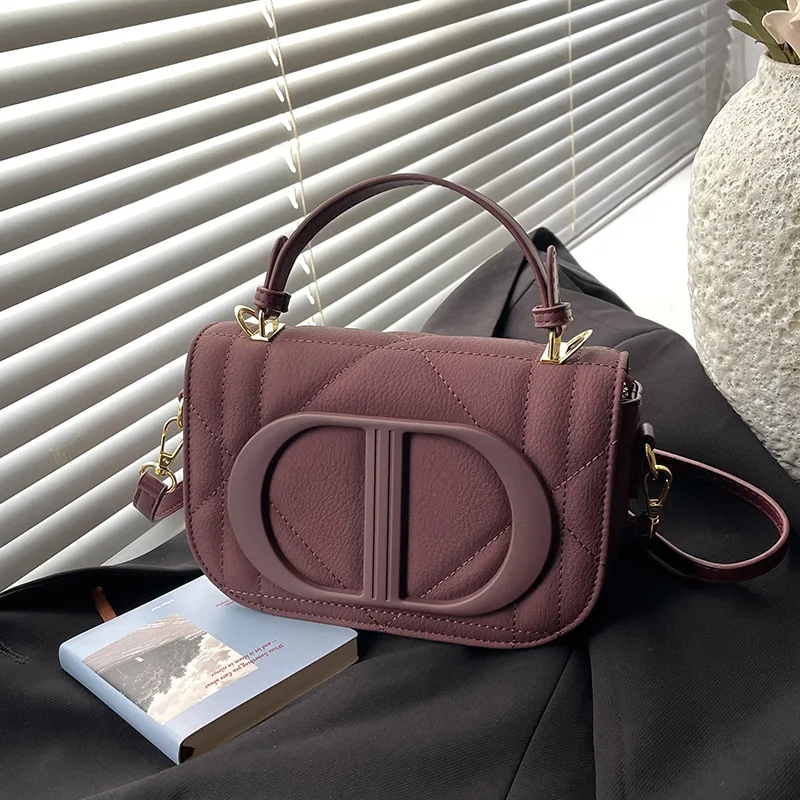 

Новинка: Минималистичная женская сумка через плечо, премиальная текстурированная сумка-тоут, модная универсальная сумка для осени/зимы