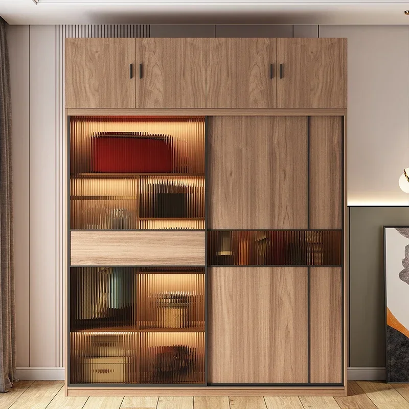 

Full Size Storage Wardrobes Women Queen Shelf Dressers Closet Wardrobes Bedroom Clothes Women Rangement Chambre Home Furniture