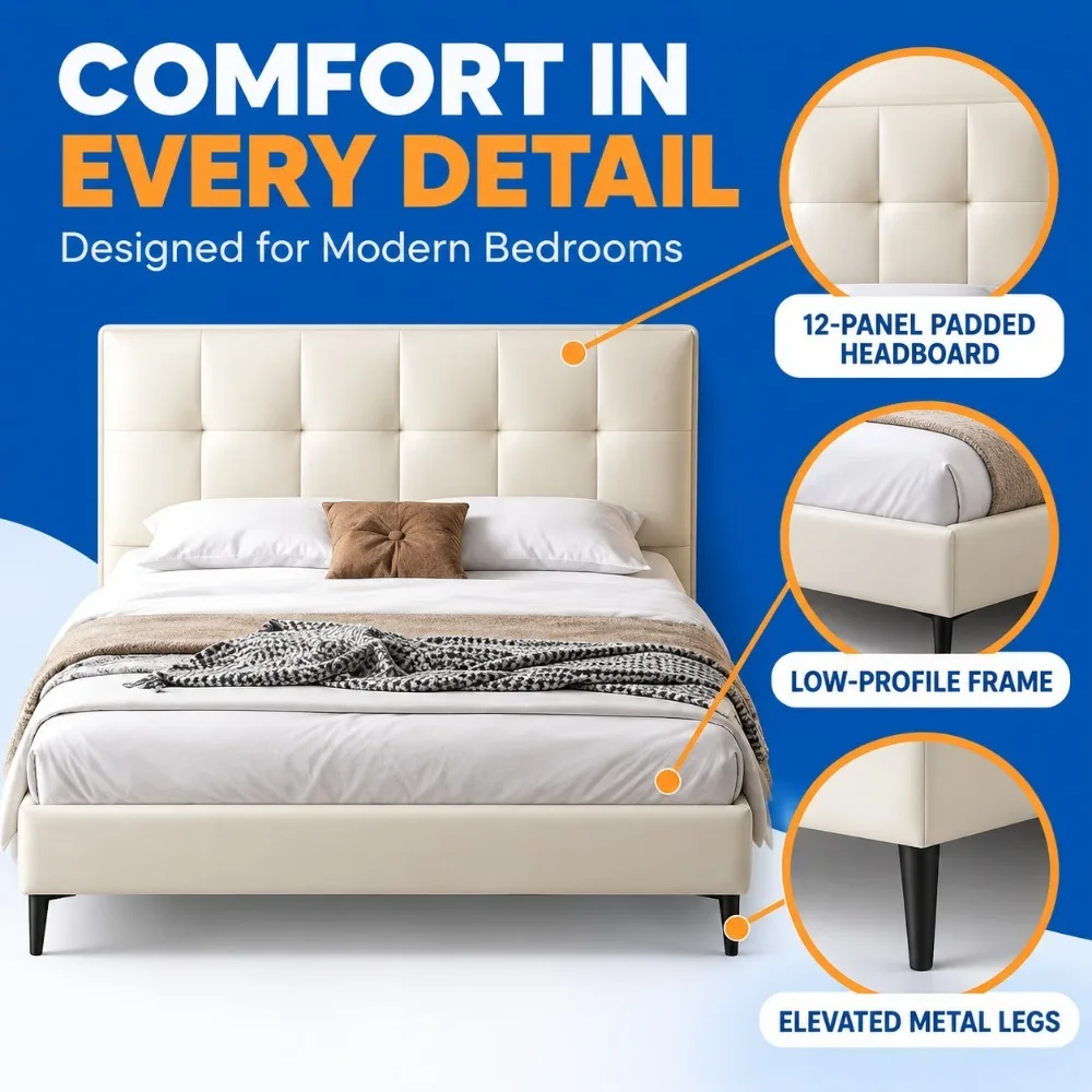 Modern Luxury Italian Leather Double Bed Set Minimalist High Quality Designer Bedroom Furniture for Home & Hotel Use