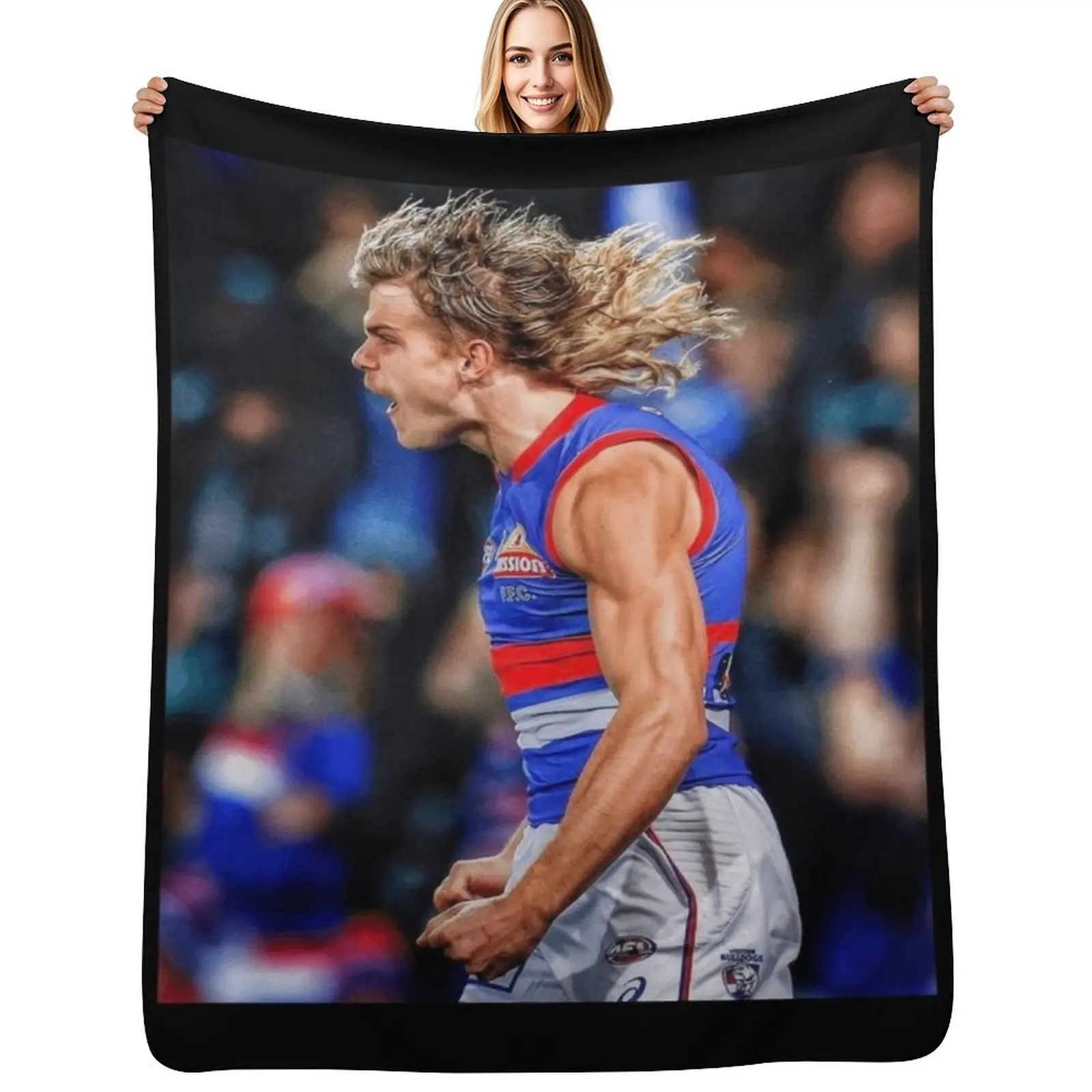 bailey smith Throw Blanket Year Round Soft Comfortable Blanket for Home