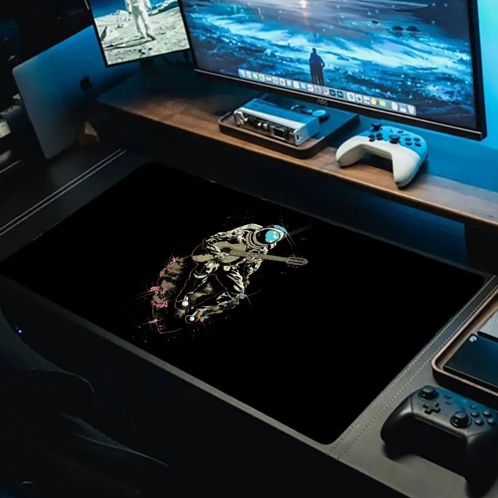 

Astronaut Mouse Pad XXL Computer Accessories Office Game Table Mats 400X900 Rubber Anti-slip Gaming Keyboard Mousepads Desk Pads