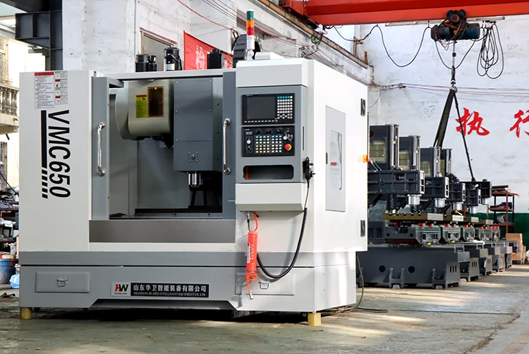 Good Quality Factory Directly Vmc 5 Axis Vmc650 Cnc Milling Hine 240V Of Taiwan