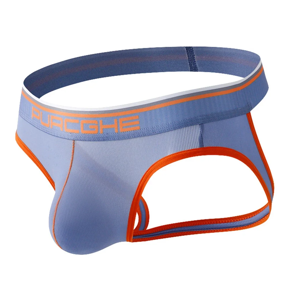 Mens Sexy Underwear Jock Stretch Strap Jockstraps Gays Sissy Bulge Pouch Breathable Underpants Low Waist Panties Male Lingerie