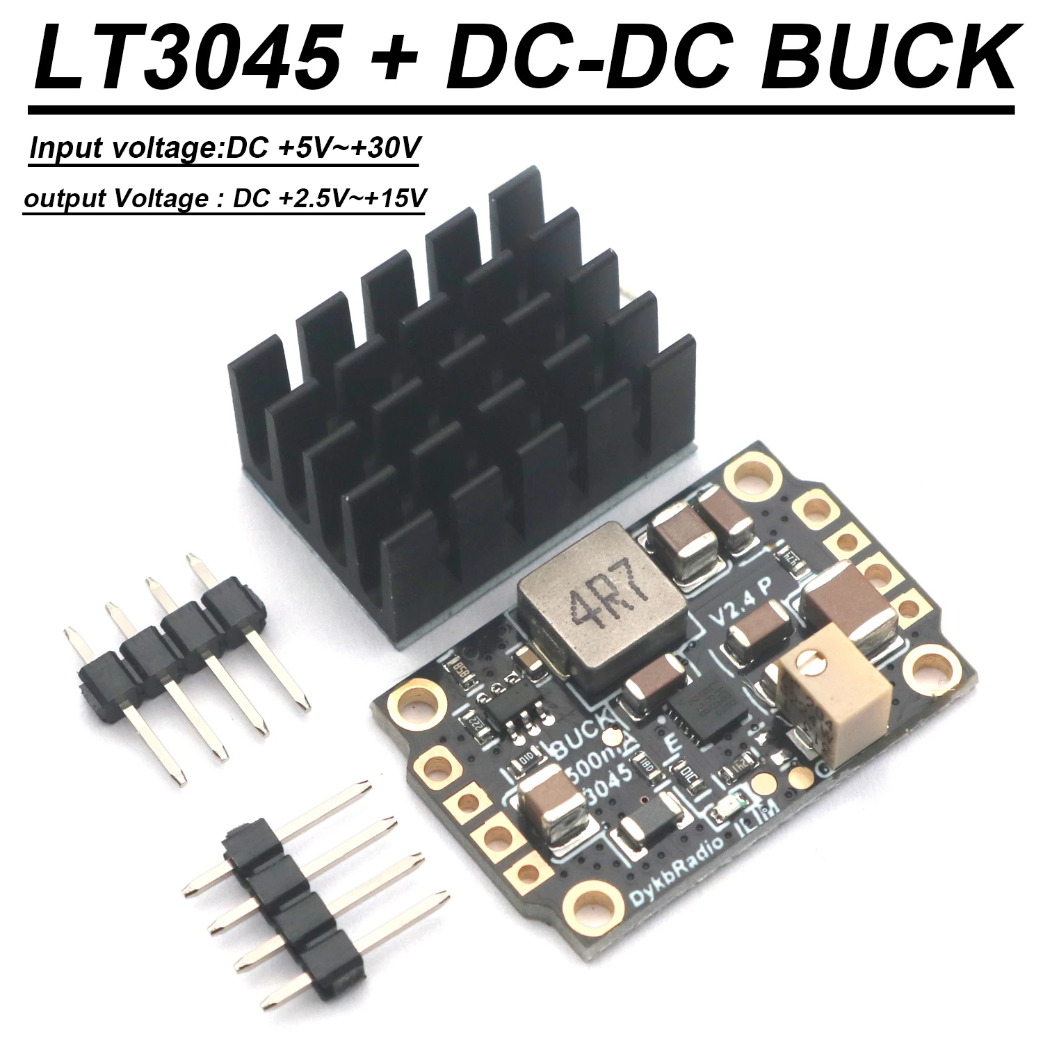 LT3045 DC-DC BUCK Power Supply Module Low Noise RF Linear Voltage Regulator 5V-30V 24V TO 3V 5V 9V 12V 15V Converter Step-down