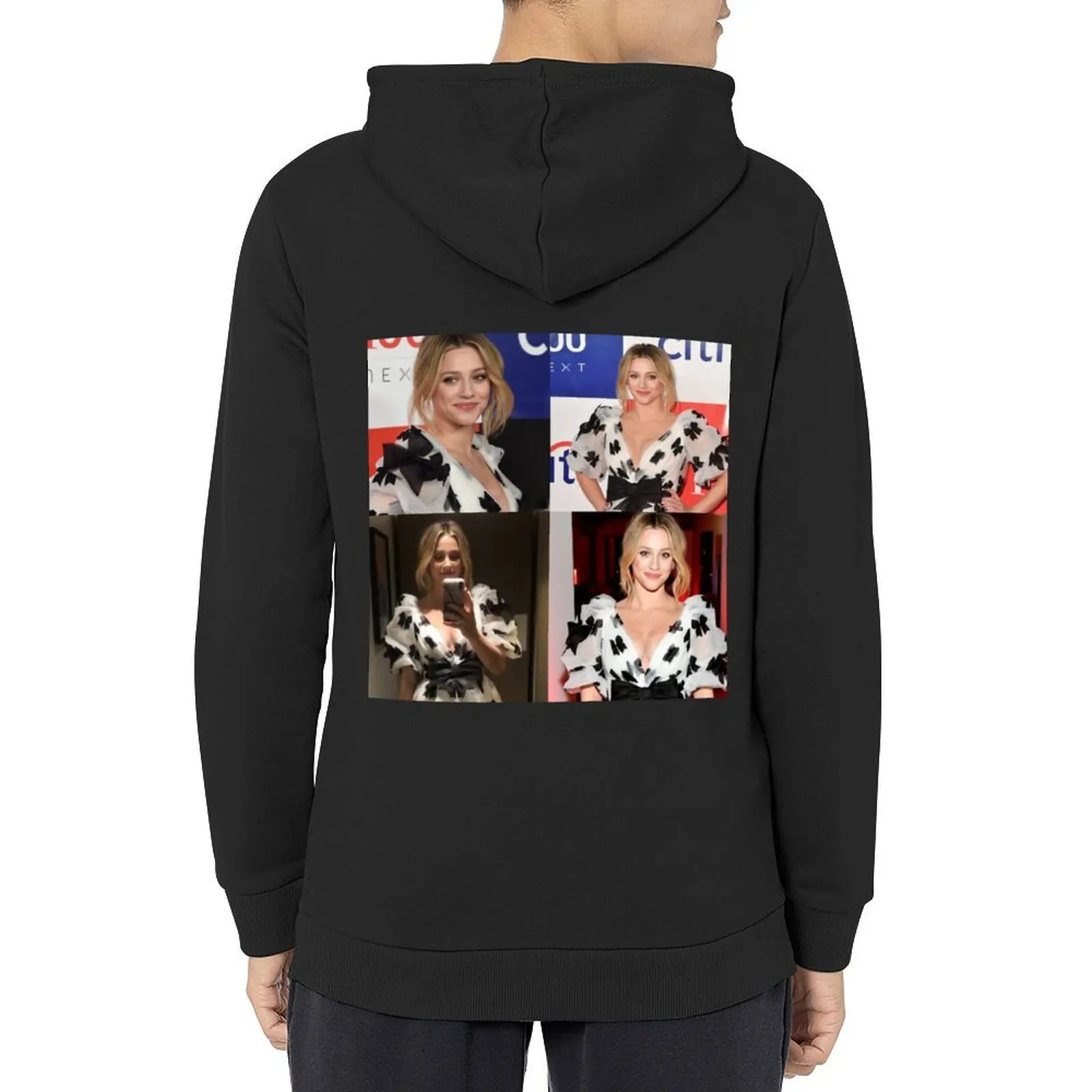 

lili reinhart Hoodie korean style clothes autumn new products men's sweat-shirt set mens clothes men's hoodie sweatshirt