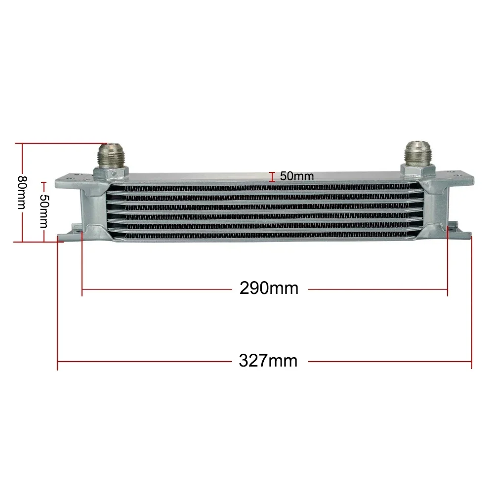 OYOTE Universal 7 rows AN-10 Engine Transmission Aluminum Oil Cooler British type