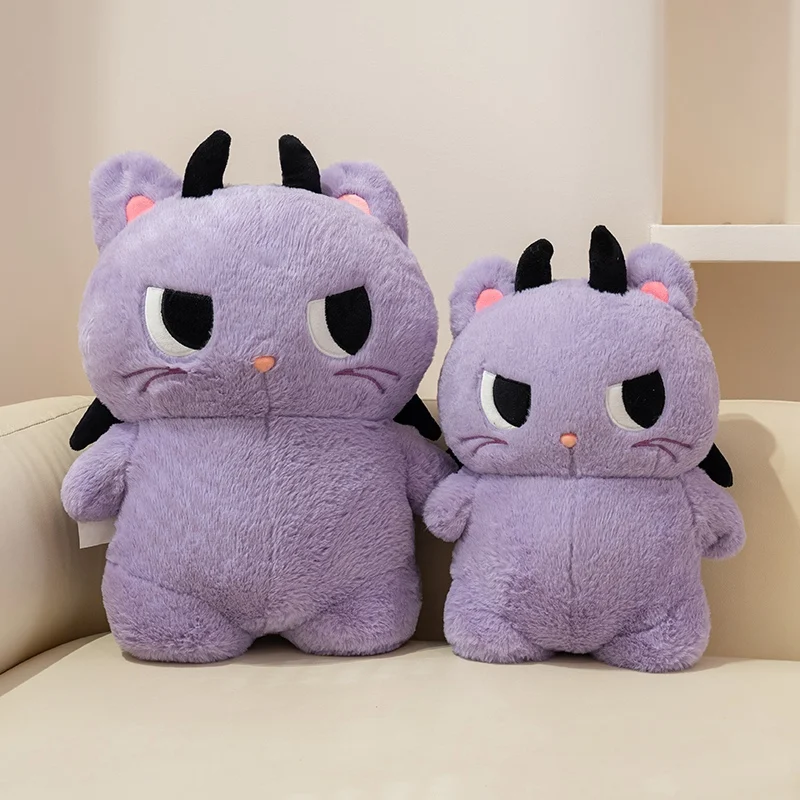 35/45CM かわいい漫画アニメ天使悪魔リトルモンスターぬいぐるみ子供の素敵な悪魔モンスター手作り人形