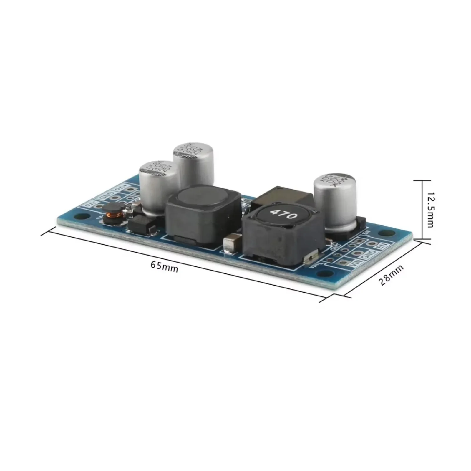 Dual Output DC-DC Power Converter Module 4.8-35V Input To ±15V 660mA High Efficiency With Protection