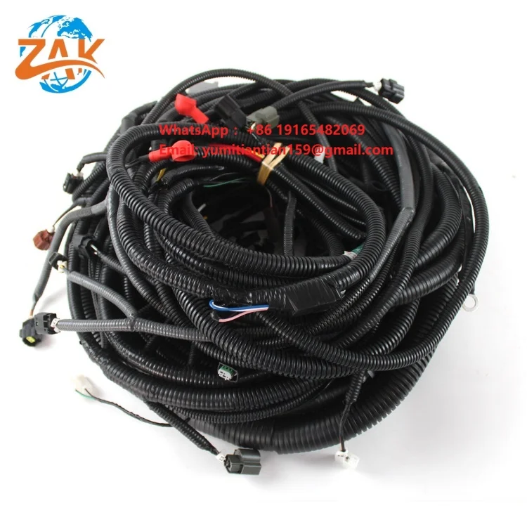 Lq13e01072p2 External Wire Harness For Kobelco Excavator Sk200-6e - Electrical Cable Assembly