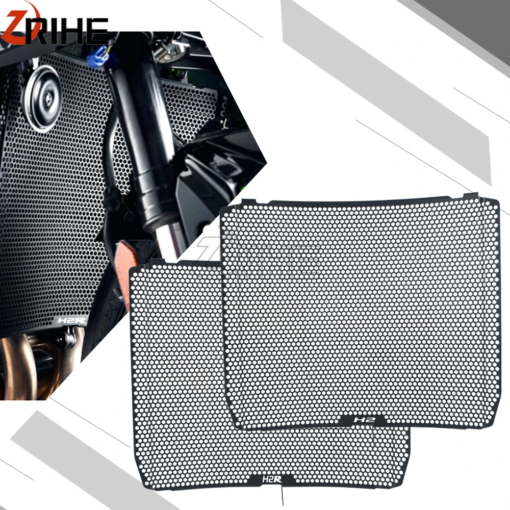 

For KAWASAKI Ninja H2 R SX SE Performance 2015-2025 2026 Motorcycle Aluminium Radiator Grille Cover Guard Protection Accessories