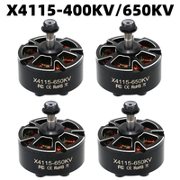 4pcs/lot EP NEW 4115 X4115 400KV / 650KV 3-8S Brushless Motor Compatible 13/15/16inch Propeller for FPV RC Racing Drone Parts