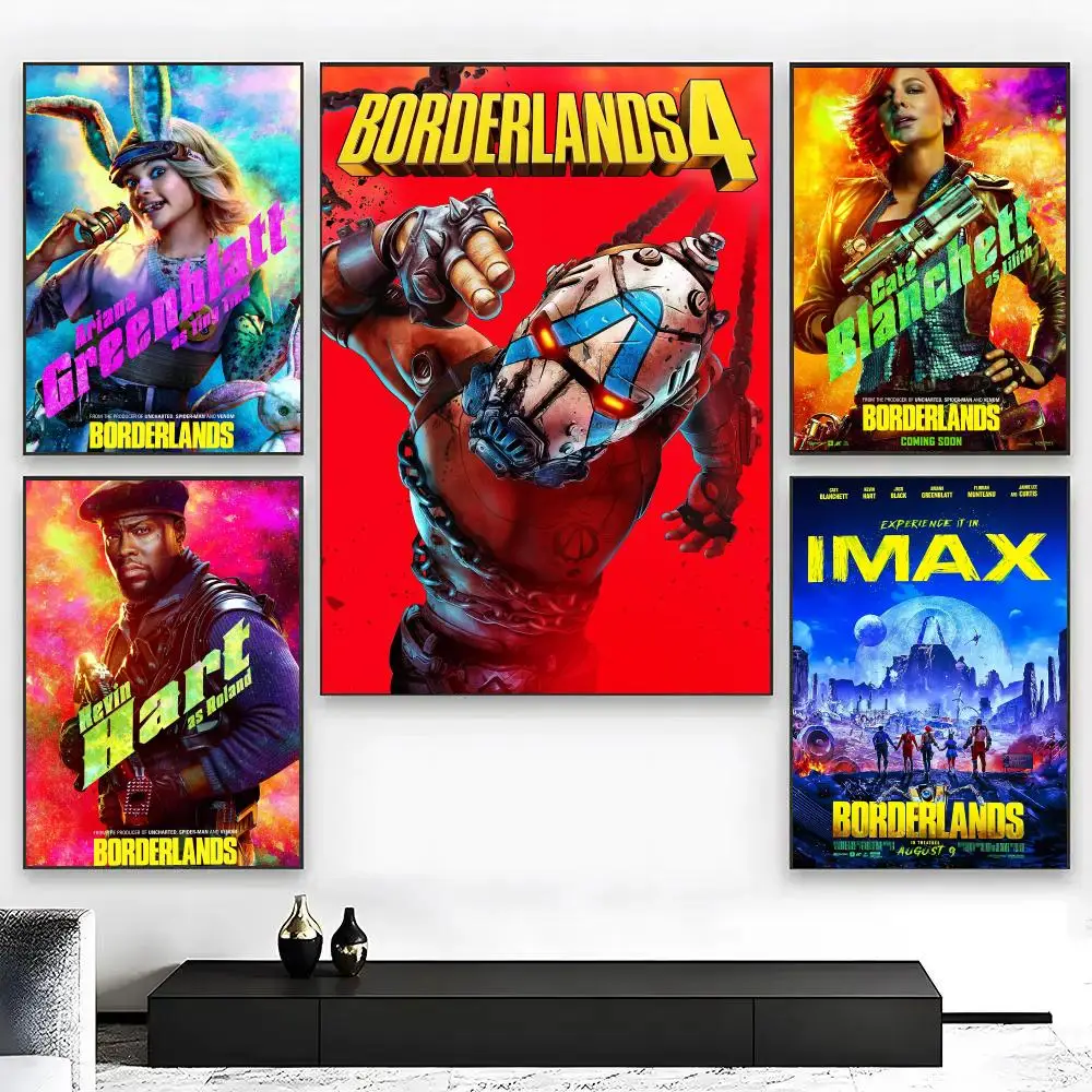 Film B-borderlands Poster High Quality Bedroom Living Room Aesthetic Wall Decoration Painting Stickers Gift
