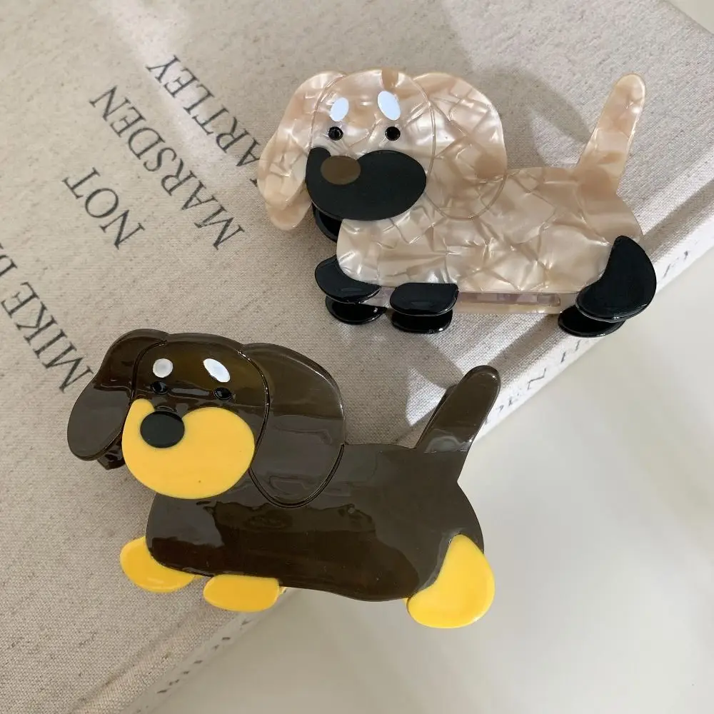 حمض الخليك خلات السجق الكلب مشبك شعر كبير مشبك شعر الحيوانات الأليفة الحيوان مشبك شعر إكسسوارات الشعر غطاء الرأس القرش كليب يوميا #1