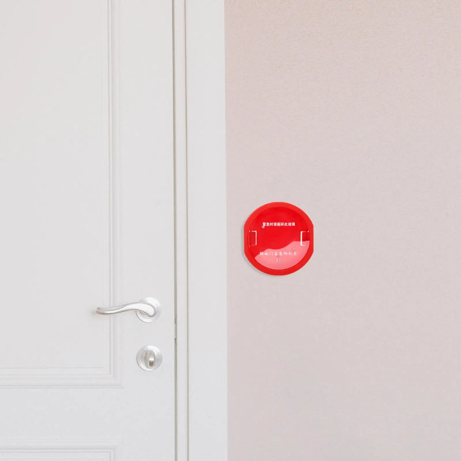 Emergency Key Box Lockbox for Doors Windows Room Card Keys Outdoor Plastic Wall Mounted Easy Secure Fire Safety