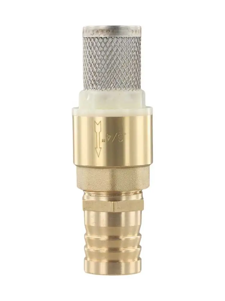Check Valve Water Microfilter Anti-wear Brass Stainless Steel Car Wash Garden Irrigation Strainer Sprayer Pump