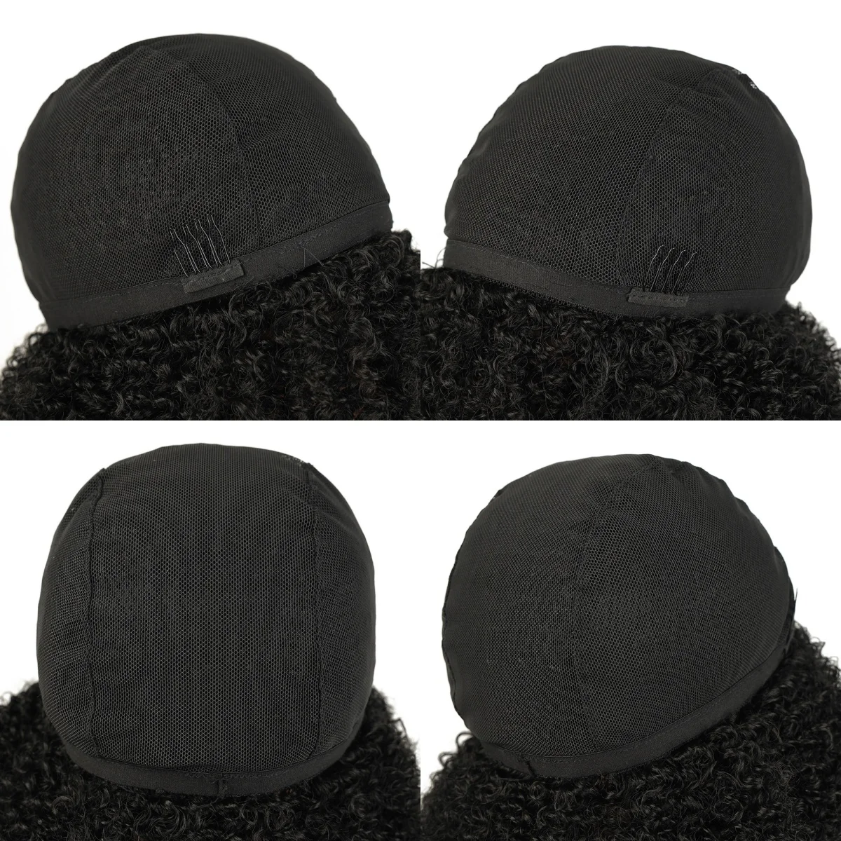 الاصطناعية قصيرة عابث غريب مجعد الباروكات للنساء بسيطة رخيصة آلة صنع الباروكات أومبير براون شعر أسود أنماط الشعر الطبيعي