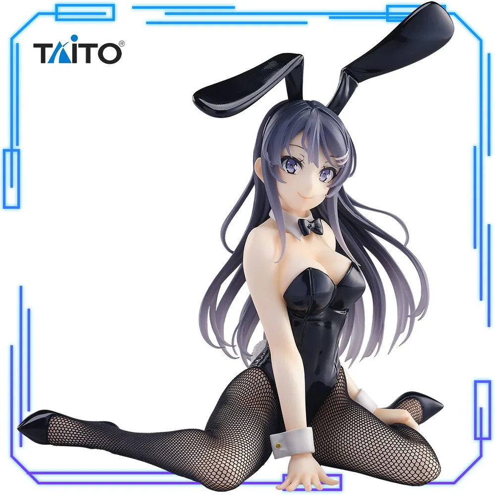 

В наличии TAITO Original Genuine Seishun Buta Yarou Wa Odekake Sister No Yume O Minai Sakurajima Mai Bunny Ver 15 см Модельные фигурки