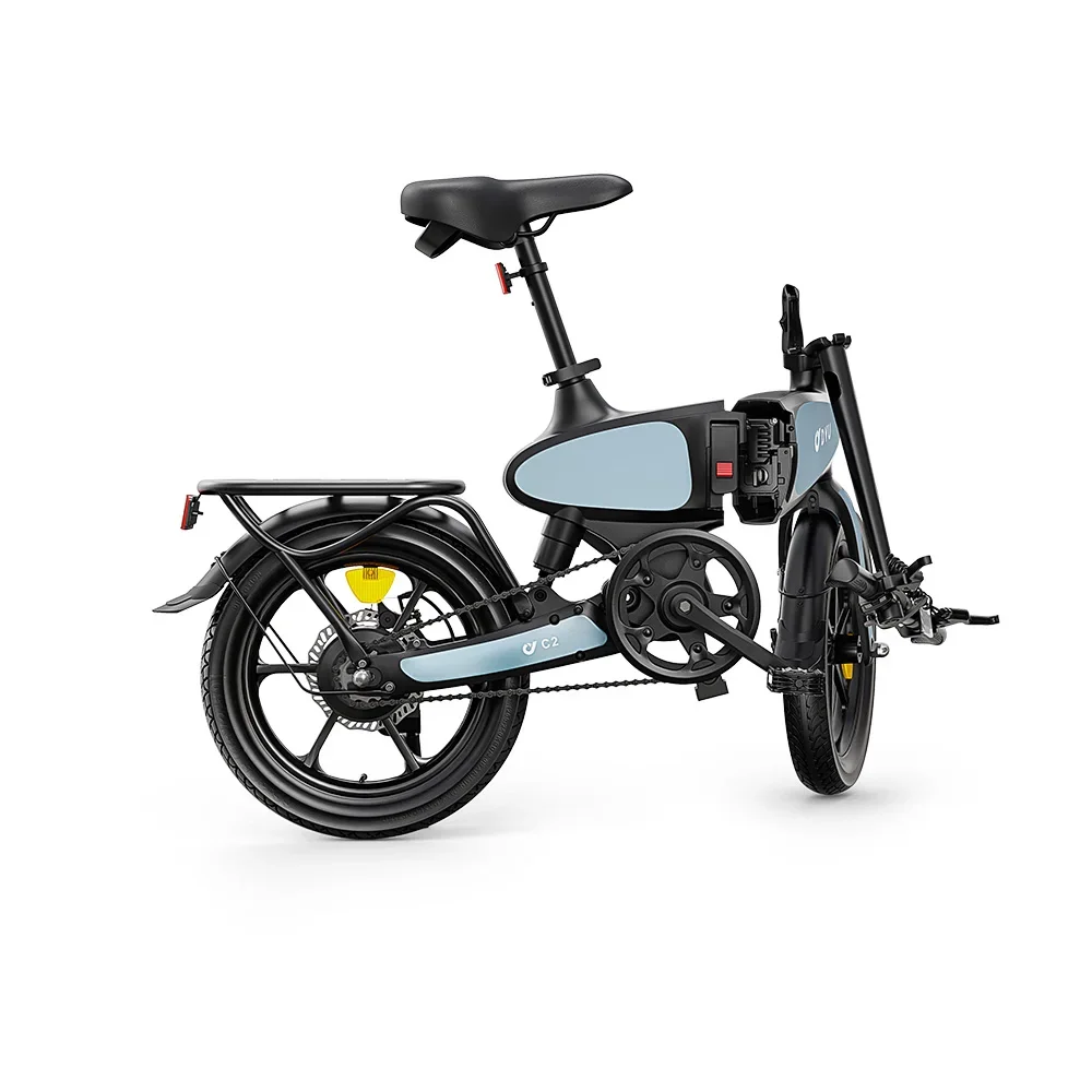 E-Bike DYU C2 36V15AH Abnehmbarer Akku Elektrofahrrad 16 Zoll Reifen Modische Version City Erwachsenen-Elektrofahrrad – Detail 14
