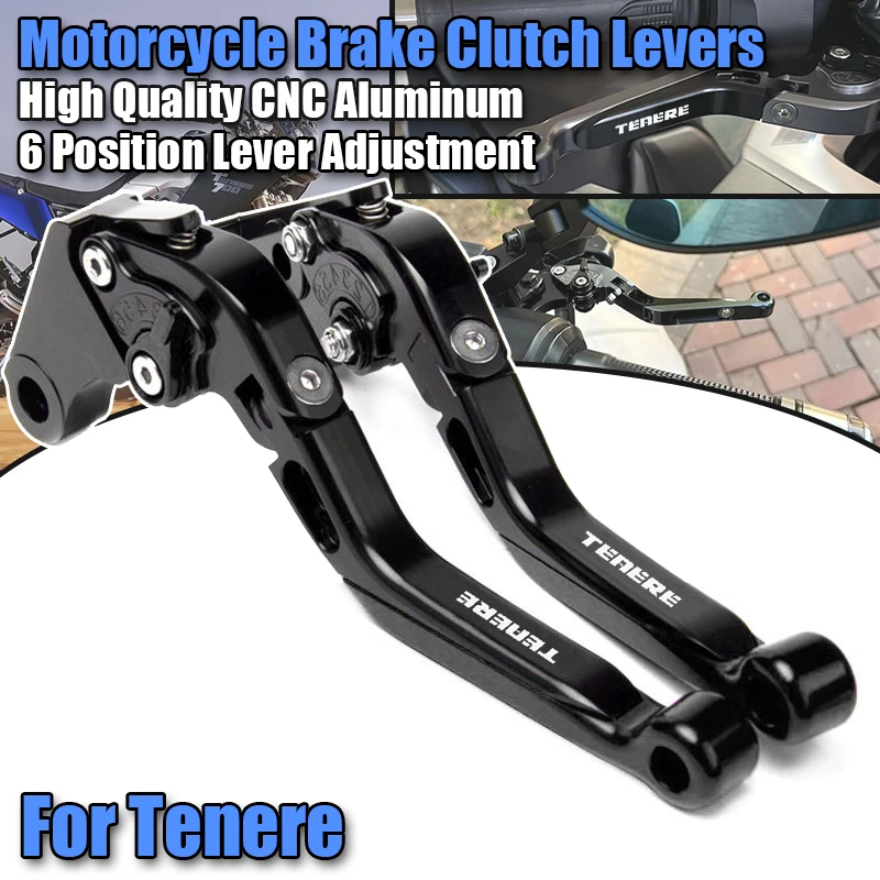 For TENERE 700 2019-2020 Tenere700 XTZ 700 XTZ700 Motorcycle Accessories Adjustable Extendable Brake Clutch Levers