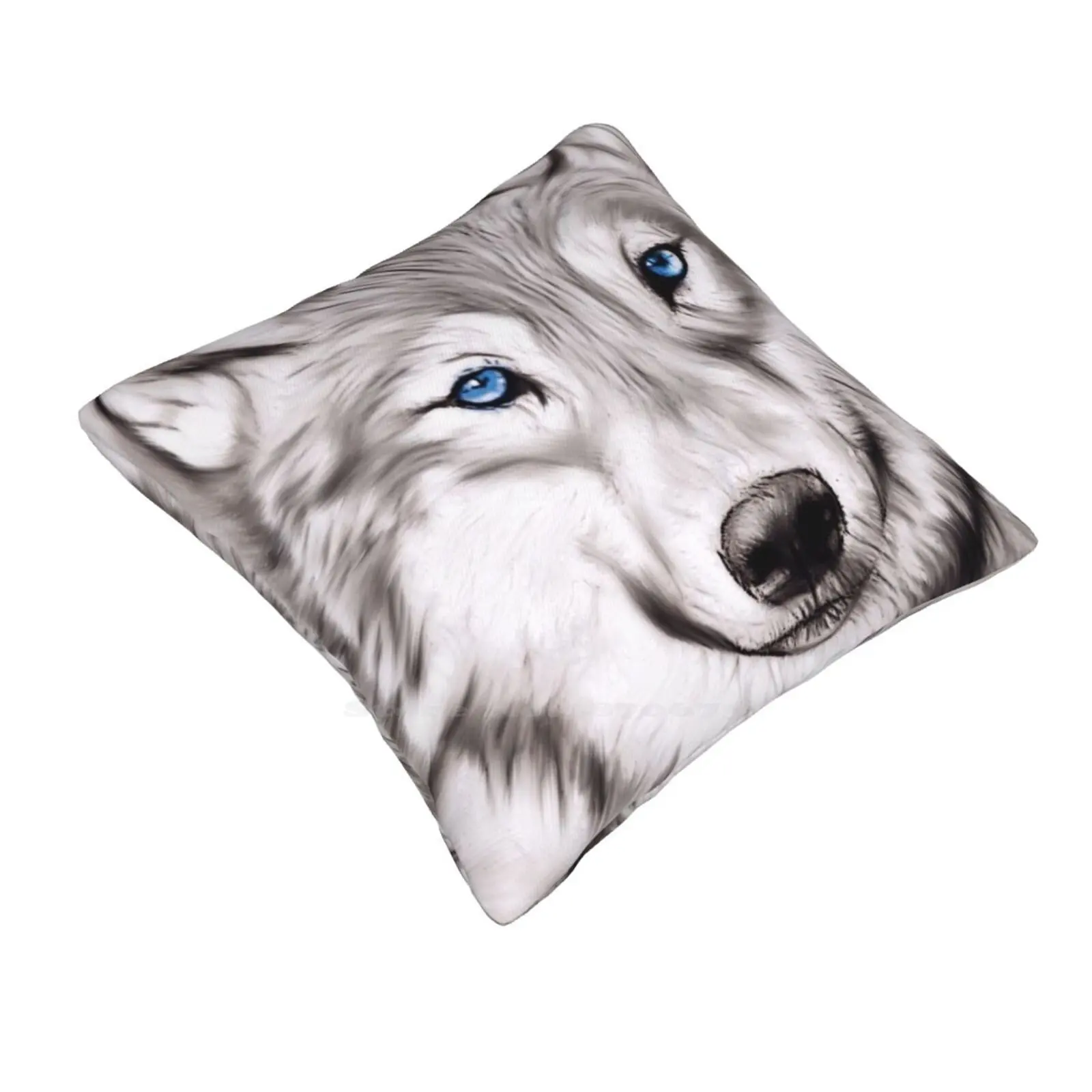 Wolf Fashion Sofa Throw Pillow Cover Pillowcase Wolf Animal Wild Face Stunning