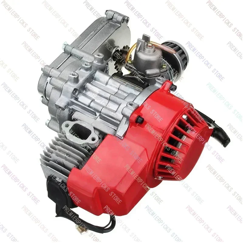 Mini Motorcycle Accessories 49CC Off-Road  Engine Off-Foad Vehicle 2-stroke  with Gearbox