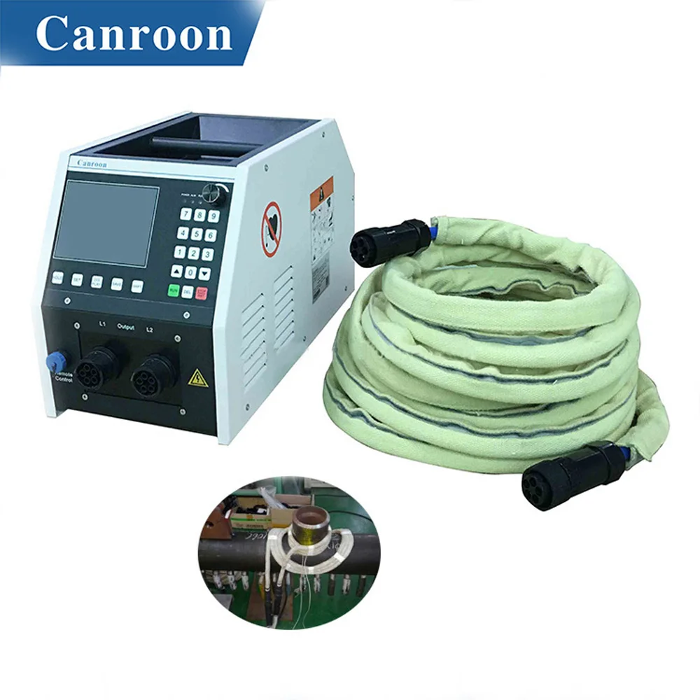 factory price portable induction heating equipment 5kw induction heater with protective cable