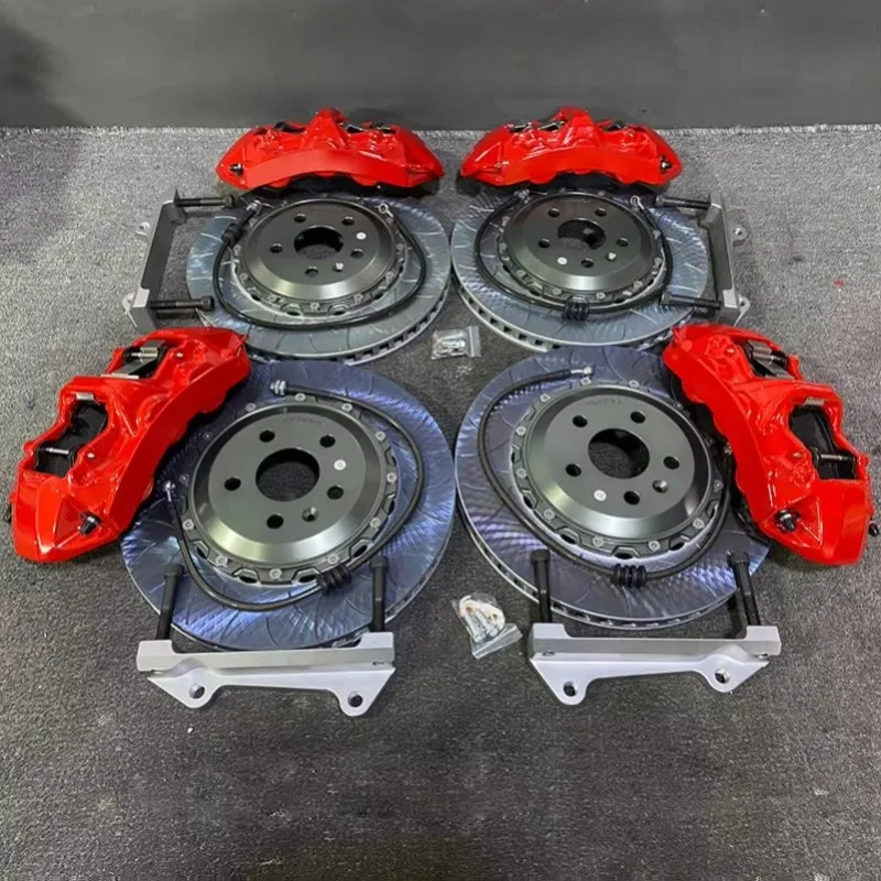 FOR GT6 Car Brake Systems Racing Big Brake Kit 405mm Brake Disc 20 21 Inch Rims for Dodge Charger Ram 1500