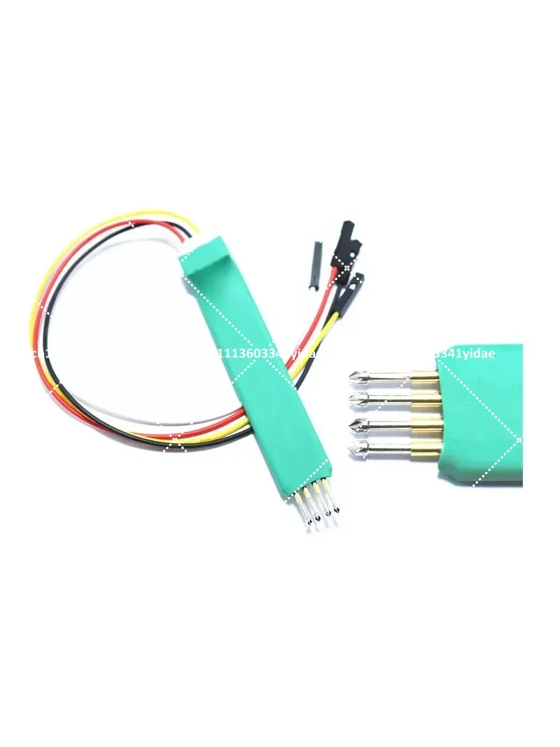2.0 2.54 1.25mm 3 4 5 6 7 8 Pin Programming Probe Module for STM32 STM8 Pogo Pin Connector