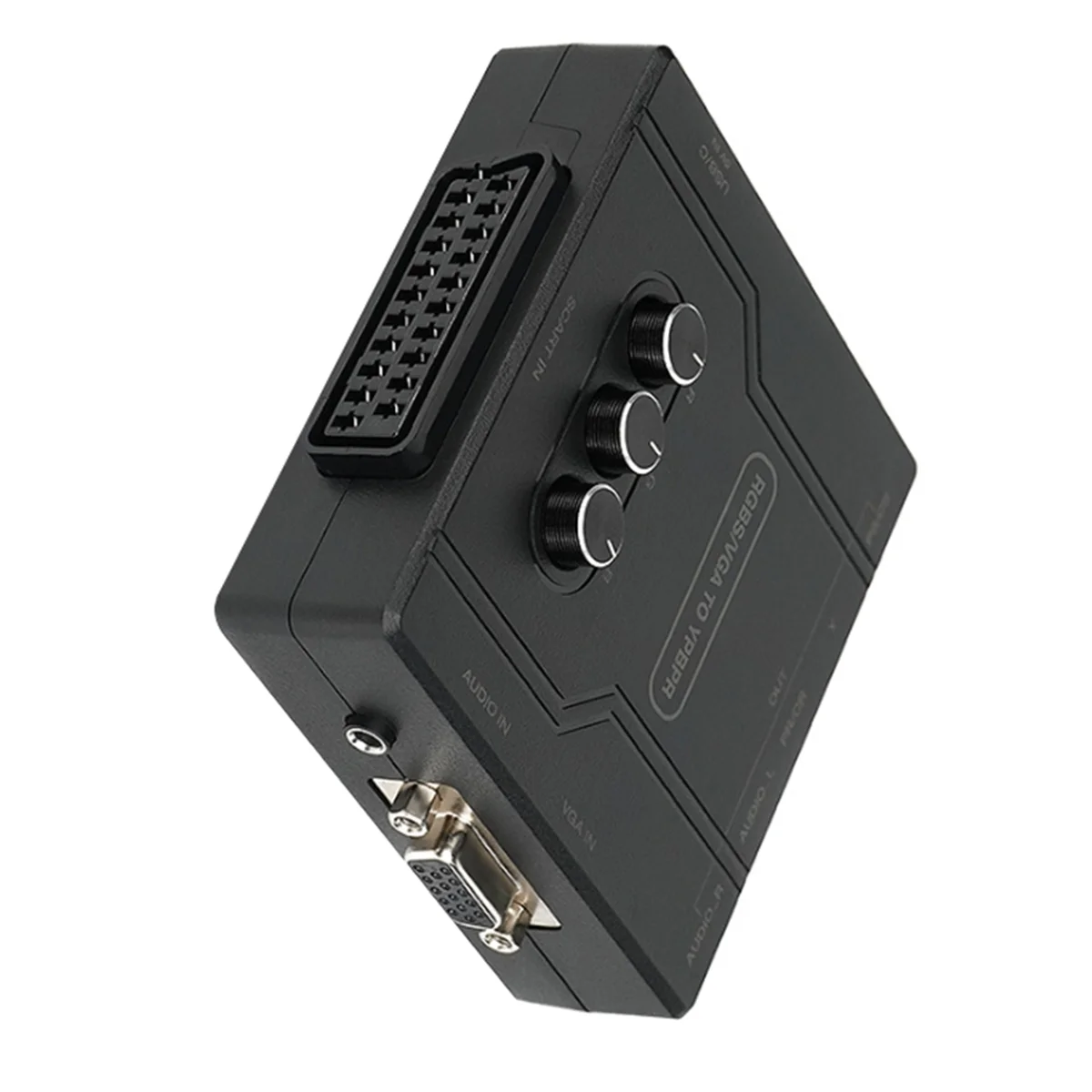 

Efficient RGBS VGA to YPBPR Component Converter SCART to YPBPR YCBCR