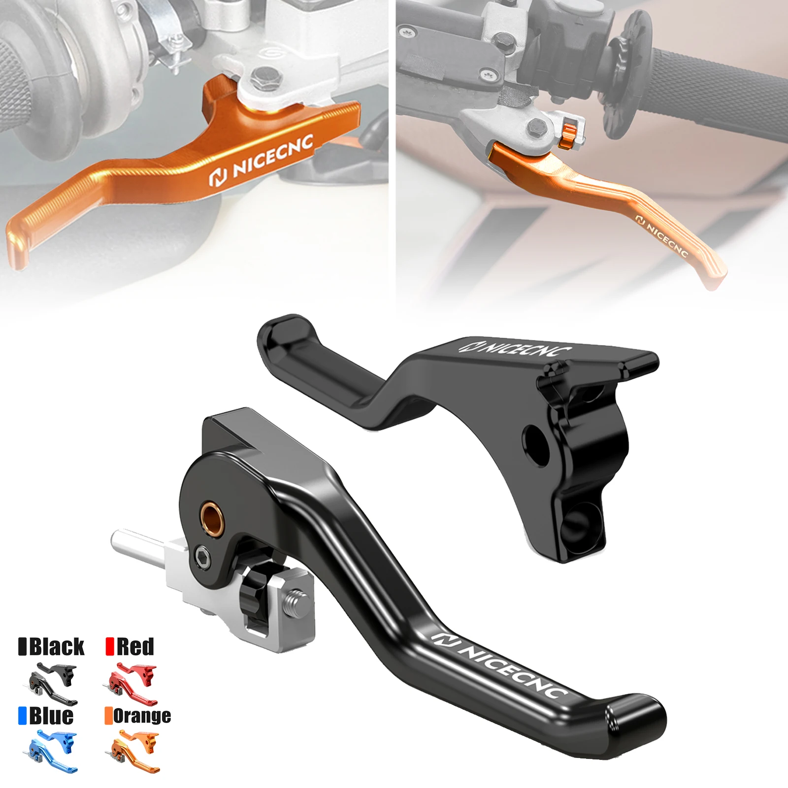 Shorty Brake Lever & Clutch Lever For KTM EXC 300 XCW EXC-F Husqvarna TE 300 FE TC FC GasGas MC 250 MCF Sherco SE SE-F 300R