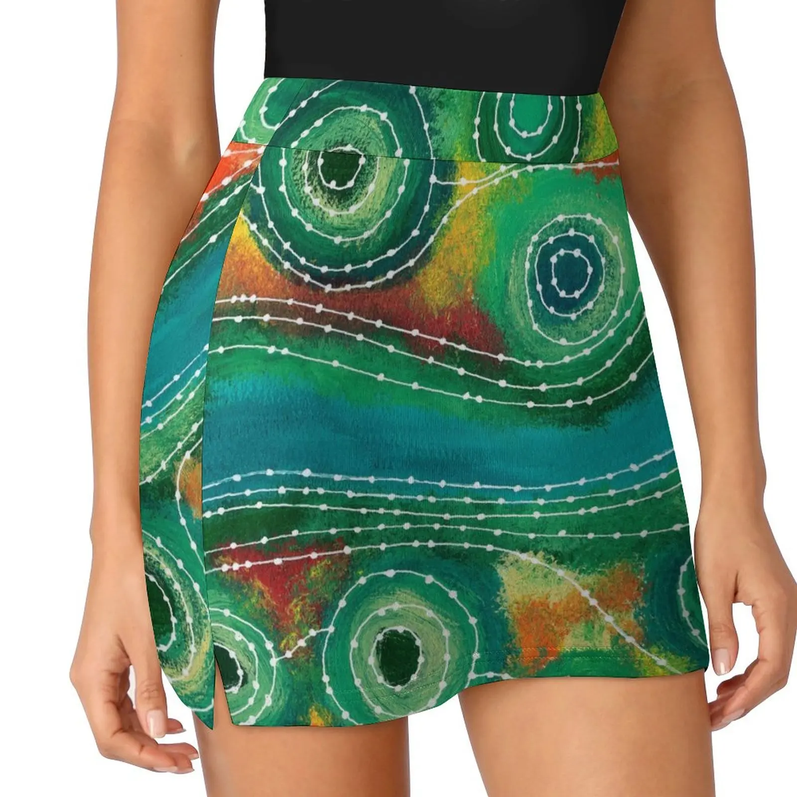 Rainforest Songlines Mini Skirt womans clothing elegant party dresses for women 2025 elegant skirts for women