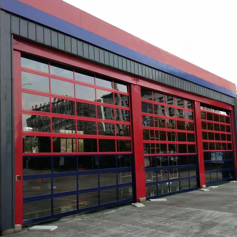 CE Approved New Design Automatic Insulated Garage Industrial Sectional Overhead Door