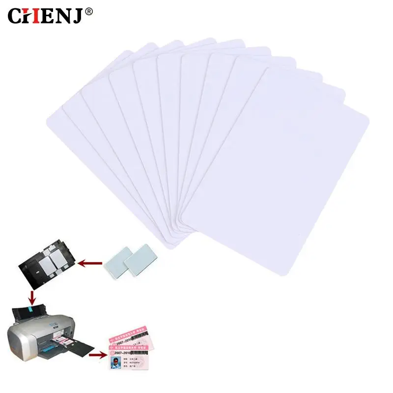 10pcs Printer Inkjet PVC Card ID Card Printable For L805 L850 L800