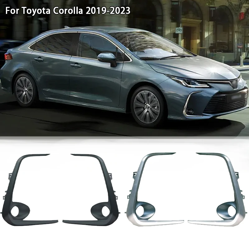 

Декоратор передней противотуманной фары автомобиля для Toyota Corolla 2019 2020 2021 2022 2023, хромированные внешние аксессуары