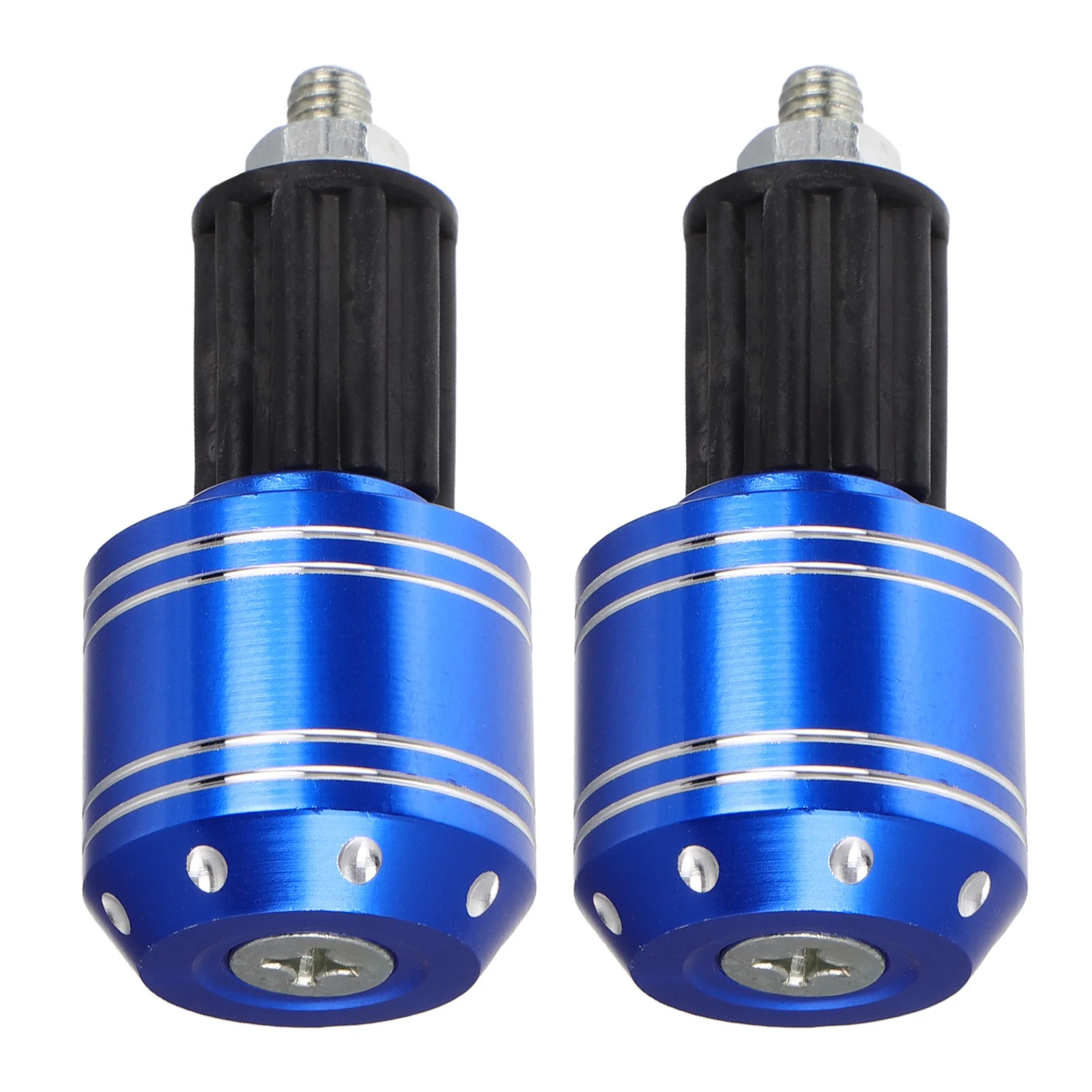 

2pcs Motorcycle Handle Bar End Caps Aluminum Alloy Abs Anti-Vibration Plug For Dirt Bikes Offroad Riding Handlebar Accessories