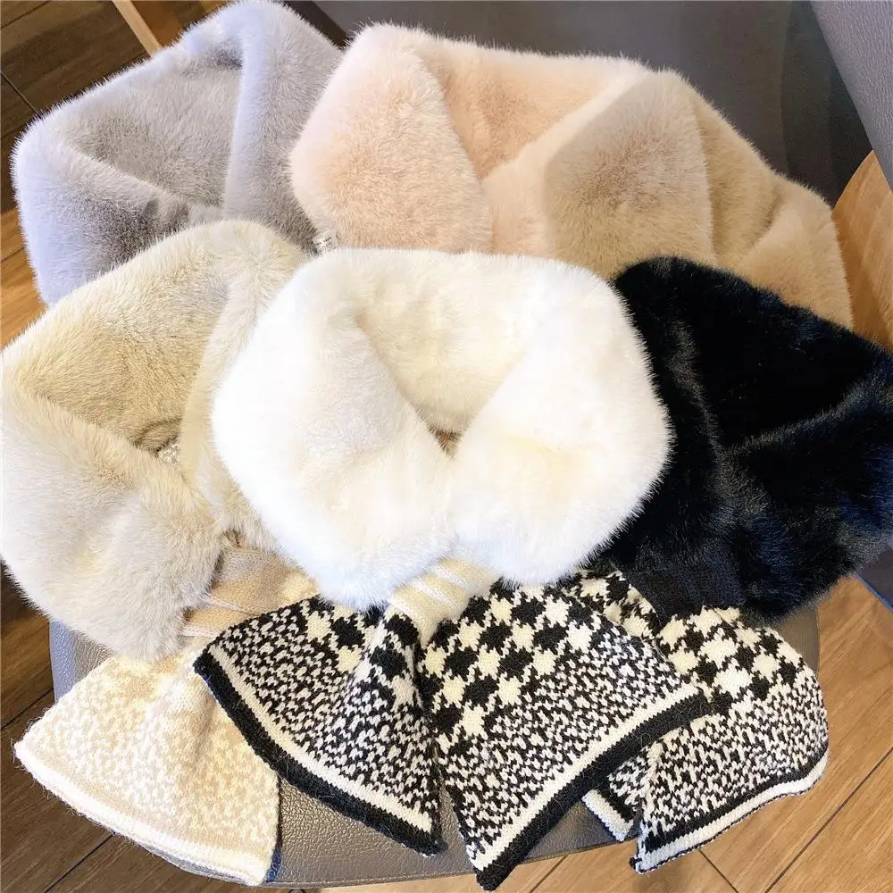 Women's Faux Fur Collar - Warm Winter Accessory