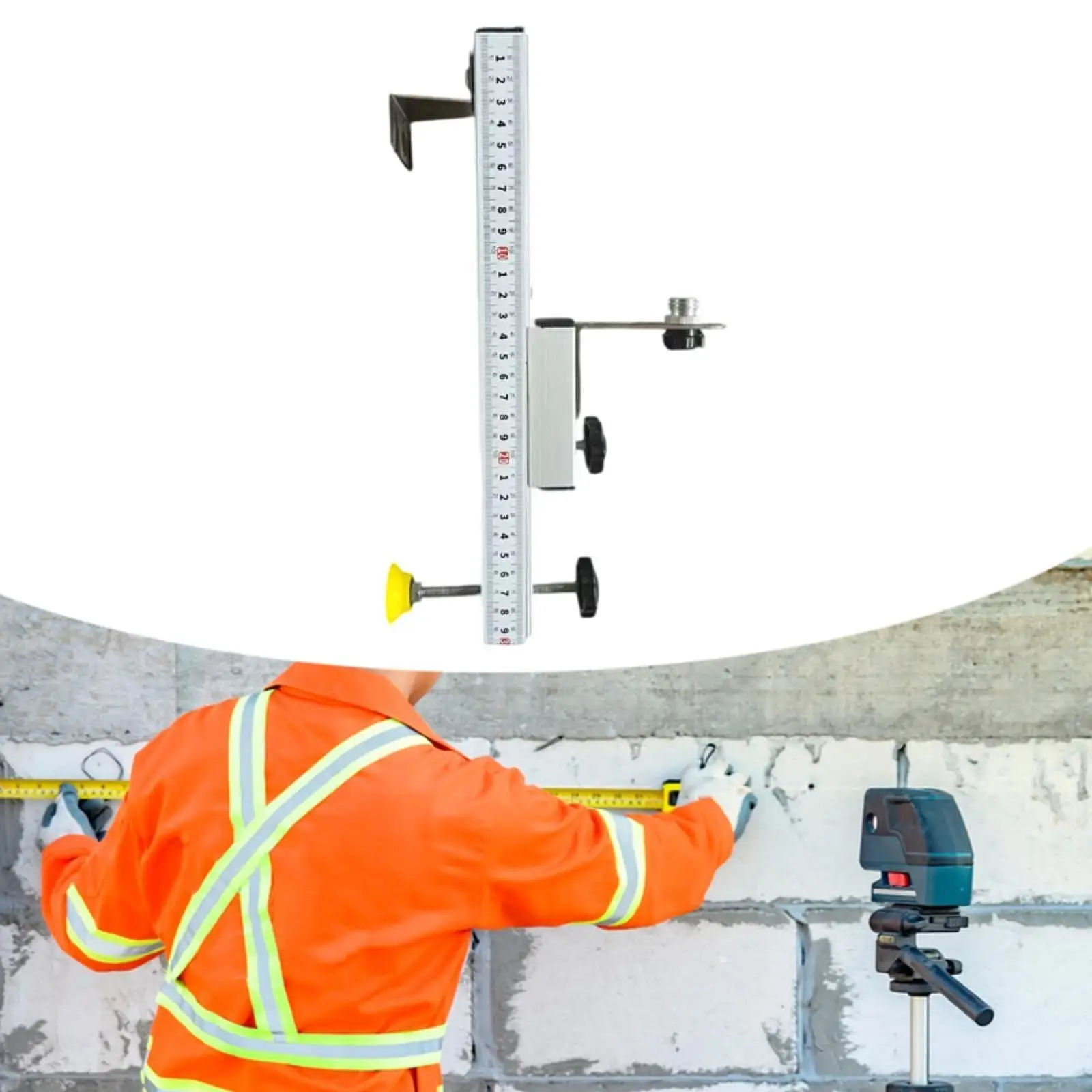 

Leveler Wall Bracket Practical Easy to Install Wear Resistant Measuring Tool