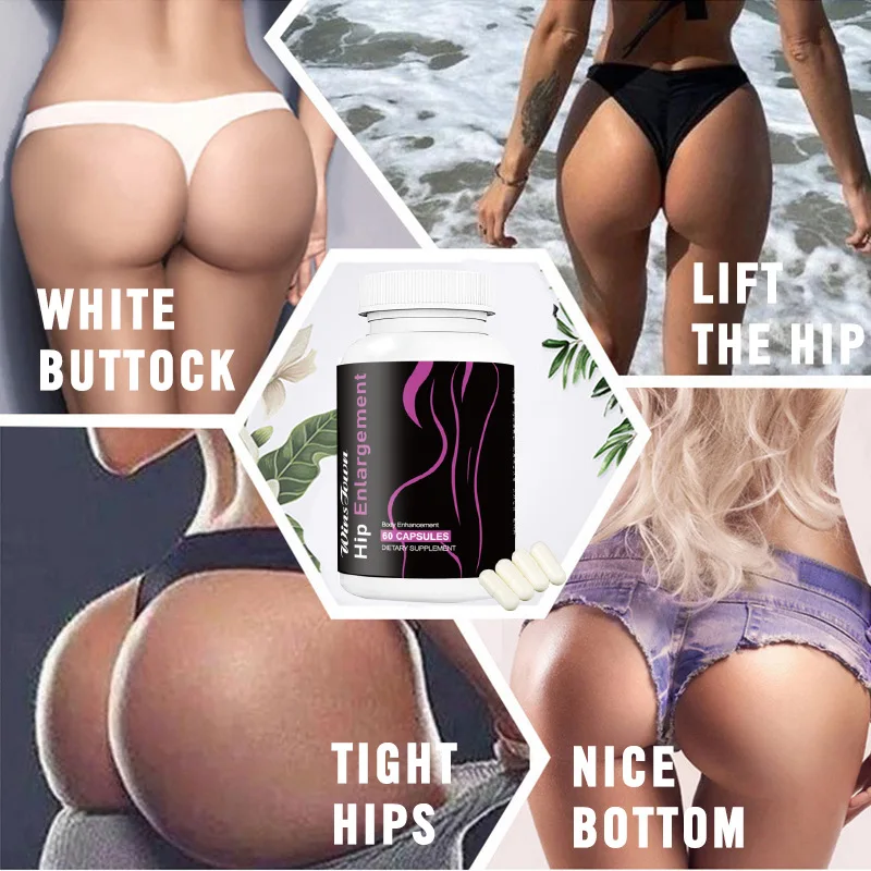 1 bottle Hip Butt Enlargement Gummies Buttock Butt Enhancement Gummy health food