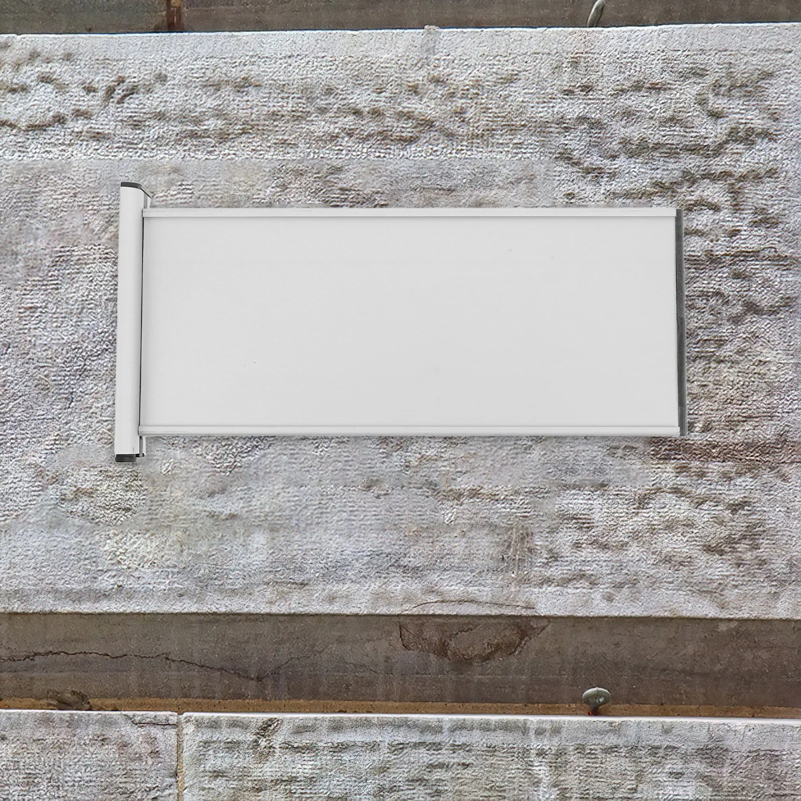 Aluminum Alloy Double Sided Blank Door Name Plate Holder Business Office Door Sign Wall Mounted Office Name Plate