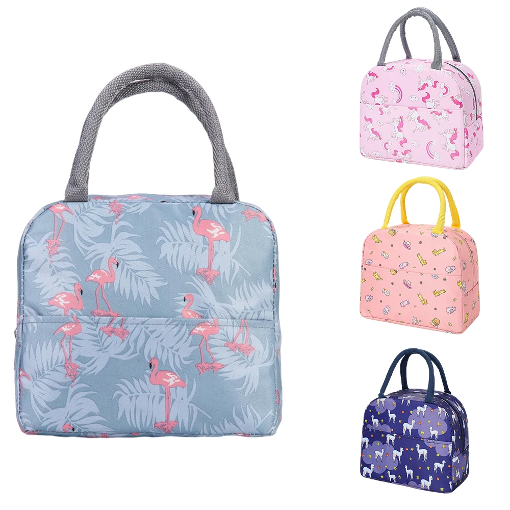 Insulated Lunch Bag Insulation Bento Pack Aluminum Foil Rice Bag Meal Pack Ice Pack Student Bento Lunch Handbag Insulation
