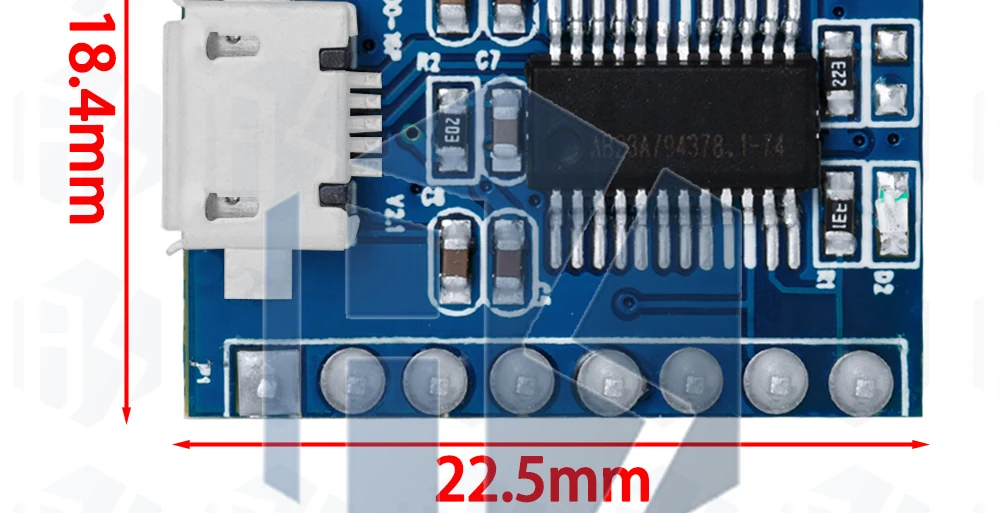 JQ6500 WTV020 GPD2846A JQ6500 Mini MP3 Player Modul TF Karte MP3 Sound Modul Sprach Modul Für Arduino GM Netzteil Modul – Detail 37