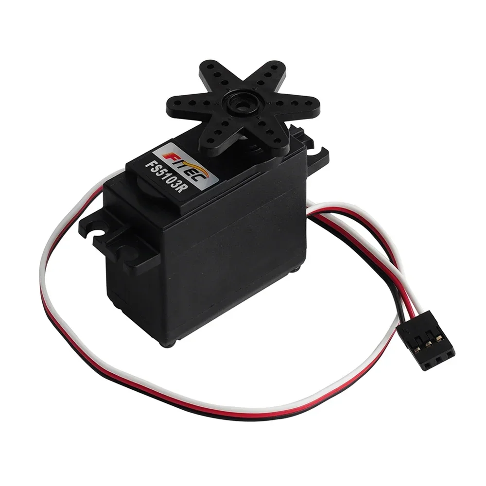 Feetech FS5103R RC Servo 3kg.cm 360 Degree Continuous Rotation Servo Motor 25T Wheel 4.8-6V for RC Car Robotic Airplane Drone