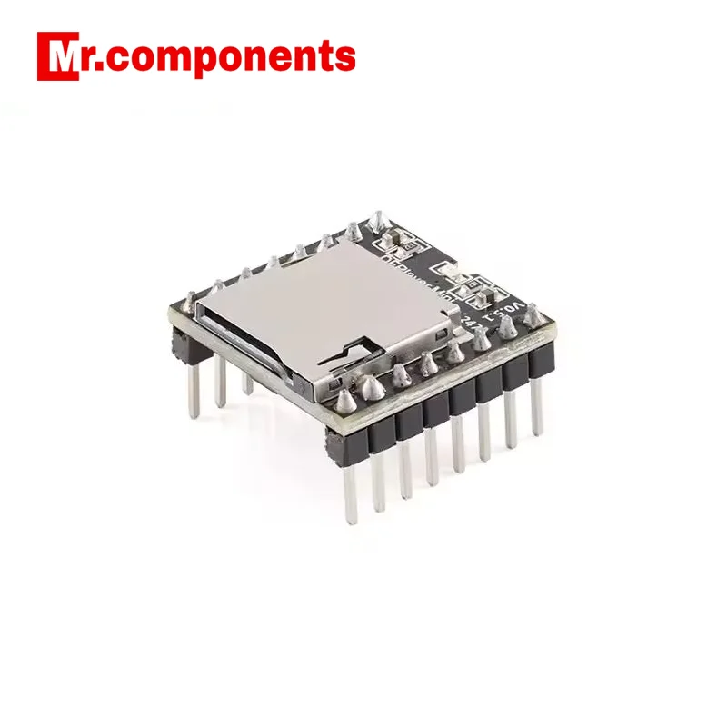 1PC DY-SV17F DY-SV5W DY-SV8F DY-HV20T DY-HV8F Voice Playback Module MP3 WAV Music Player UART I/O Trigger Amplifier Board Module