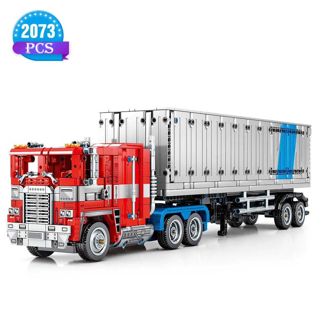 

Optimuss Primes Truck Building Blocks Set Vehicle Gift Toy Car Robot Toys Anime Toy for Kids Adult Christmas,2073 Pieces