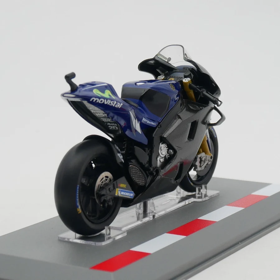 IXO 1:18 Scale Diecast Alloy GP 2018 YZR-M1 Motorcycle Toys Cars Model Classics Adult Collection Souvenir Gifts Static Display