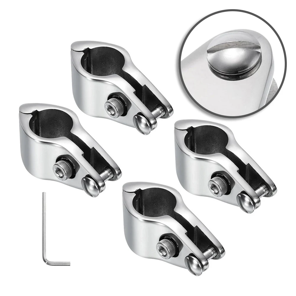 1PC Boat Jaw Slide Quick Release Boat Accessories Marine Canopy Tube  20/22/25/32/38/50mm Stainless Steel Pipe