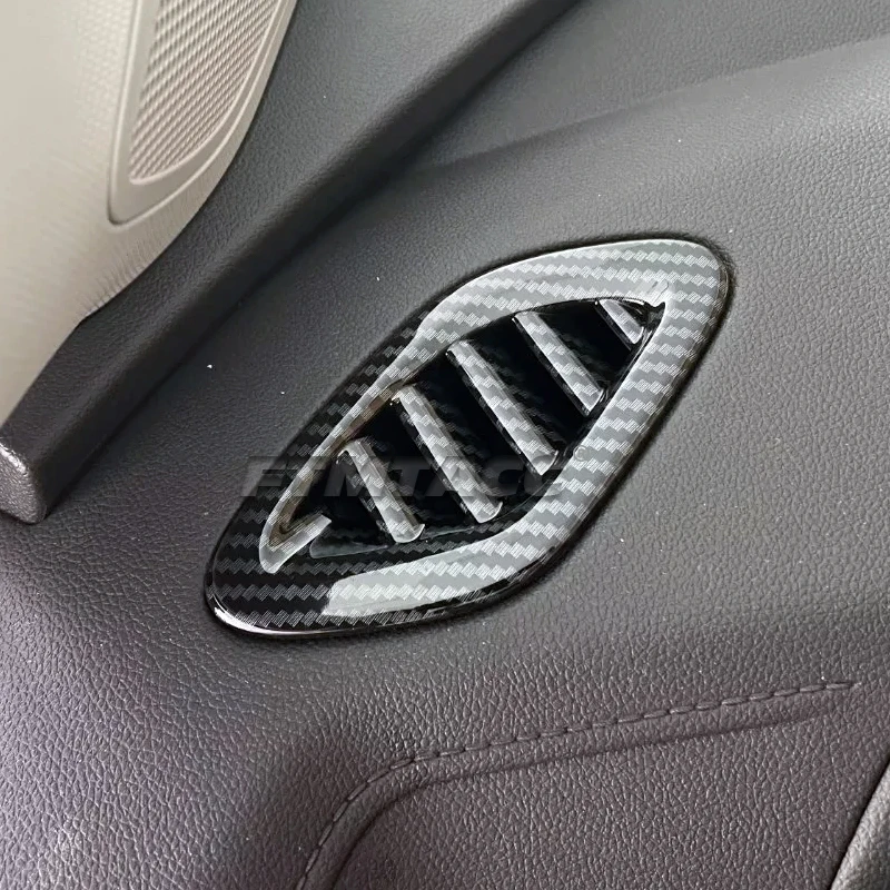 ABS Carbon Interior Car Air Condition Outlet Console Gear Shift Head Window Lift Trim Panel For Chevrolet Trax 2024+ Accessories